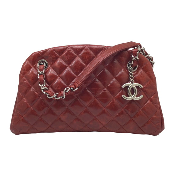 CHANEL Red Leather Bag - Picture 1 of 9